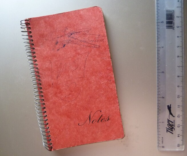 Notebook 1969 Notebook 1969